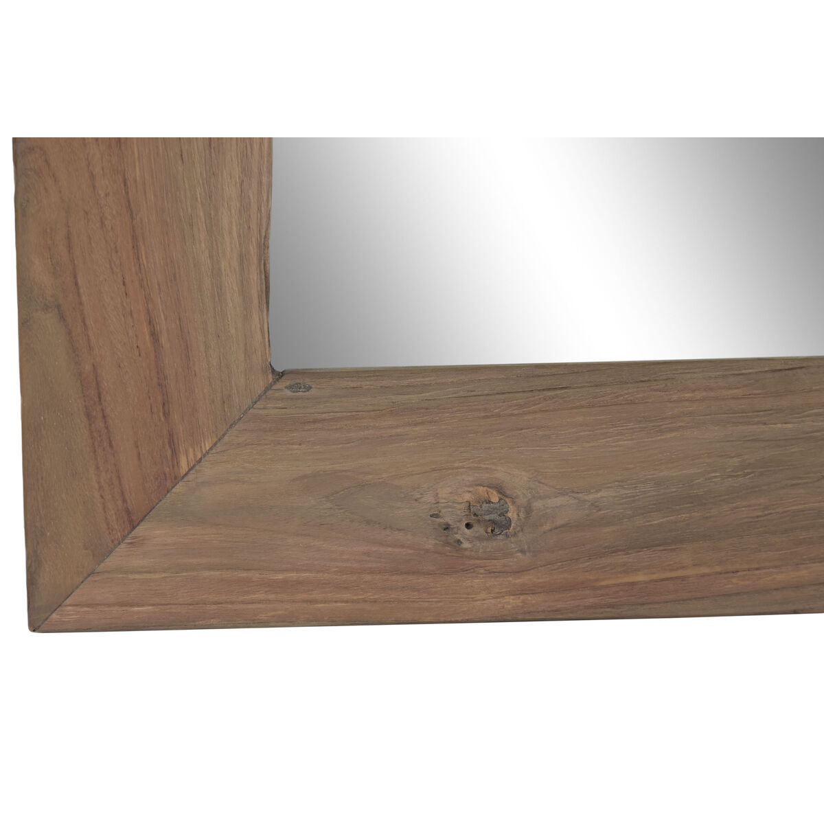 Wall mirror Home ESPRIT Natural Modern 60 x 3 x 80 cm