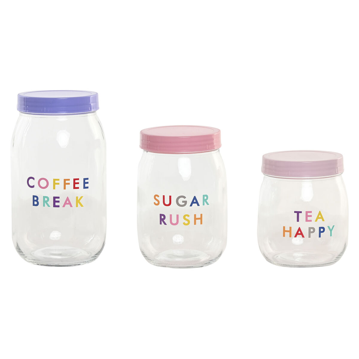 3 Tubs Home ESPRIT Pink Lilac Modern 1 L 1,5 L 3 Pieces 3 Tubs Home ESPRIT Pink Lilac Modern 1 L 1,5 L 3 Pieces