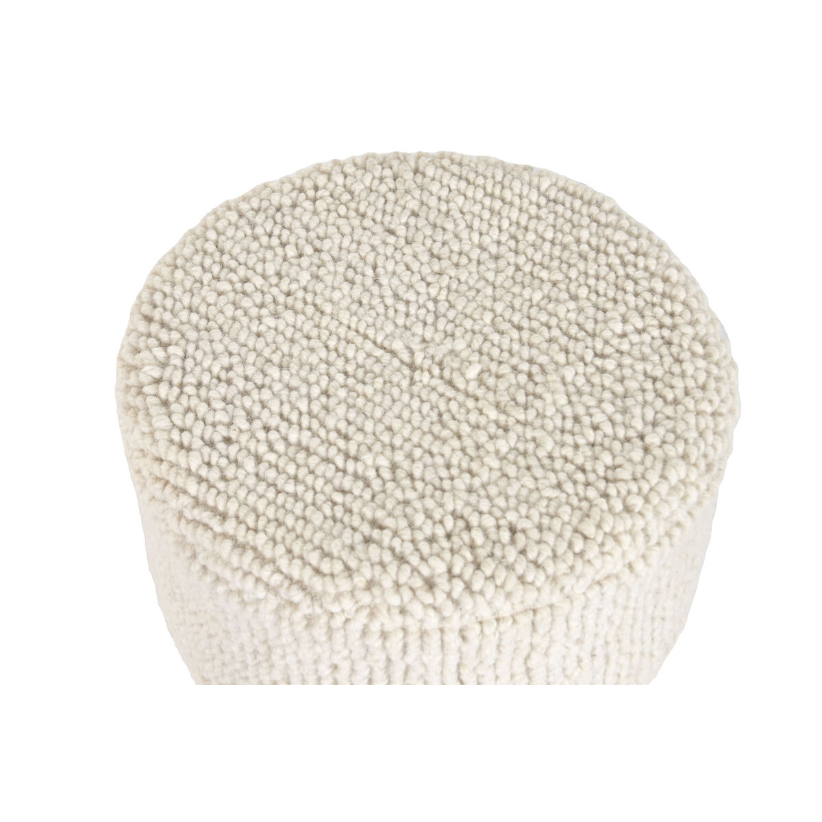 Footrest Home ESPRIT Beige Boho 40 x 40 x 40 cm
