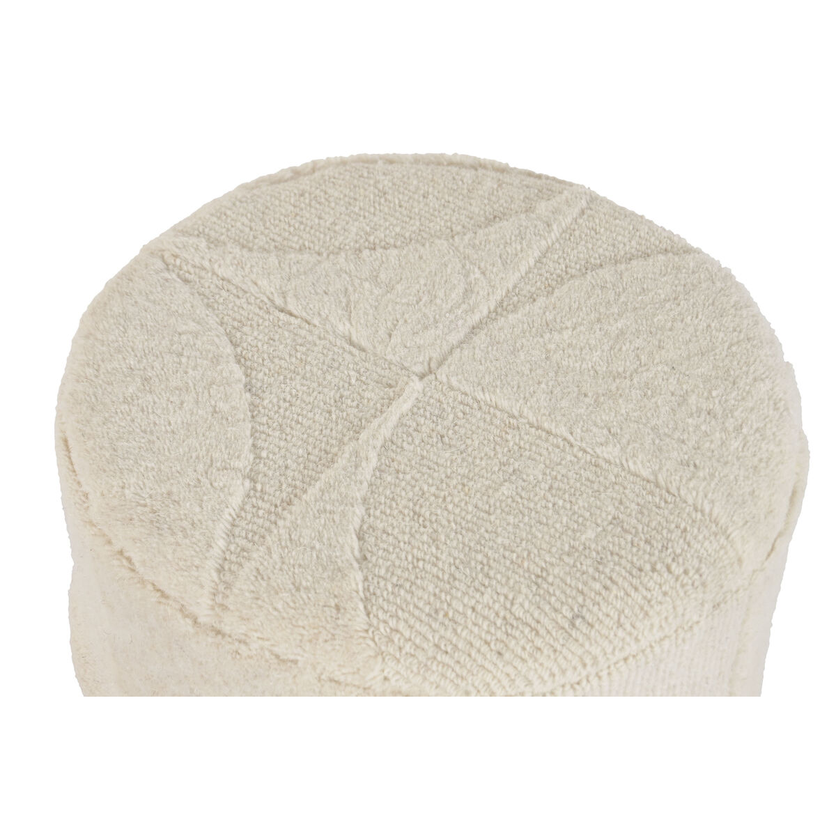 Footrest Home ESPRIT Beige Boho 40 x 40 x 40 cm