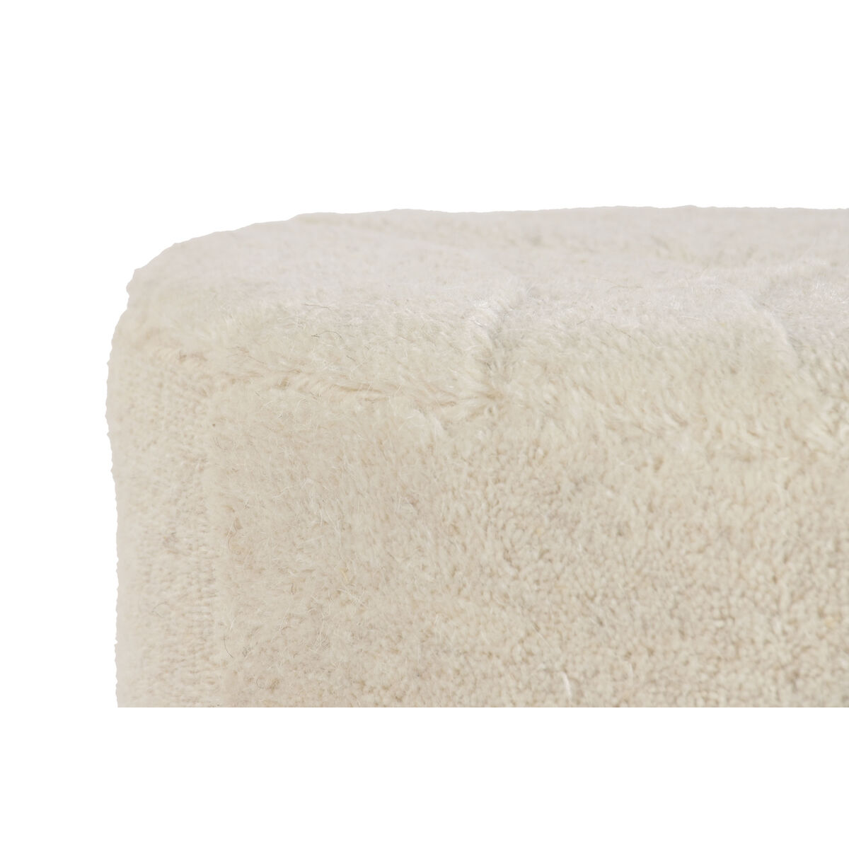 Footrest Home ESPRIT Beige Boho 40 x 40 x 40 cm
