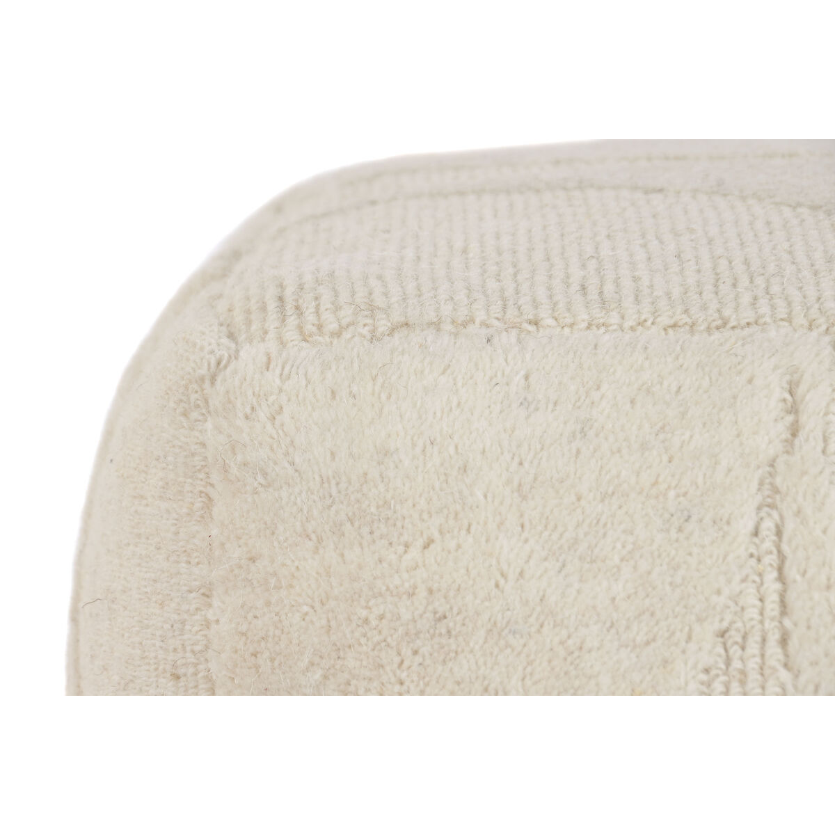 Footrest Home ESPRIT Beige Boho 45 x 45 x 45 cm