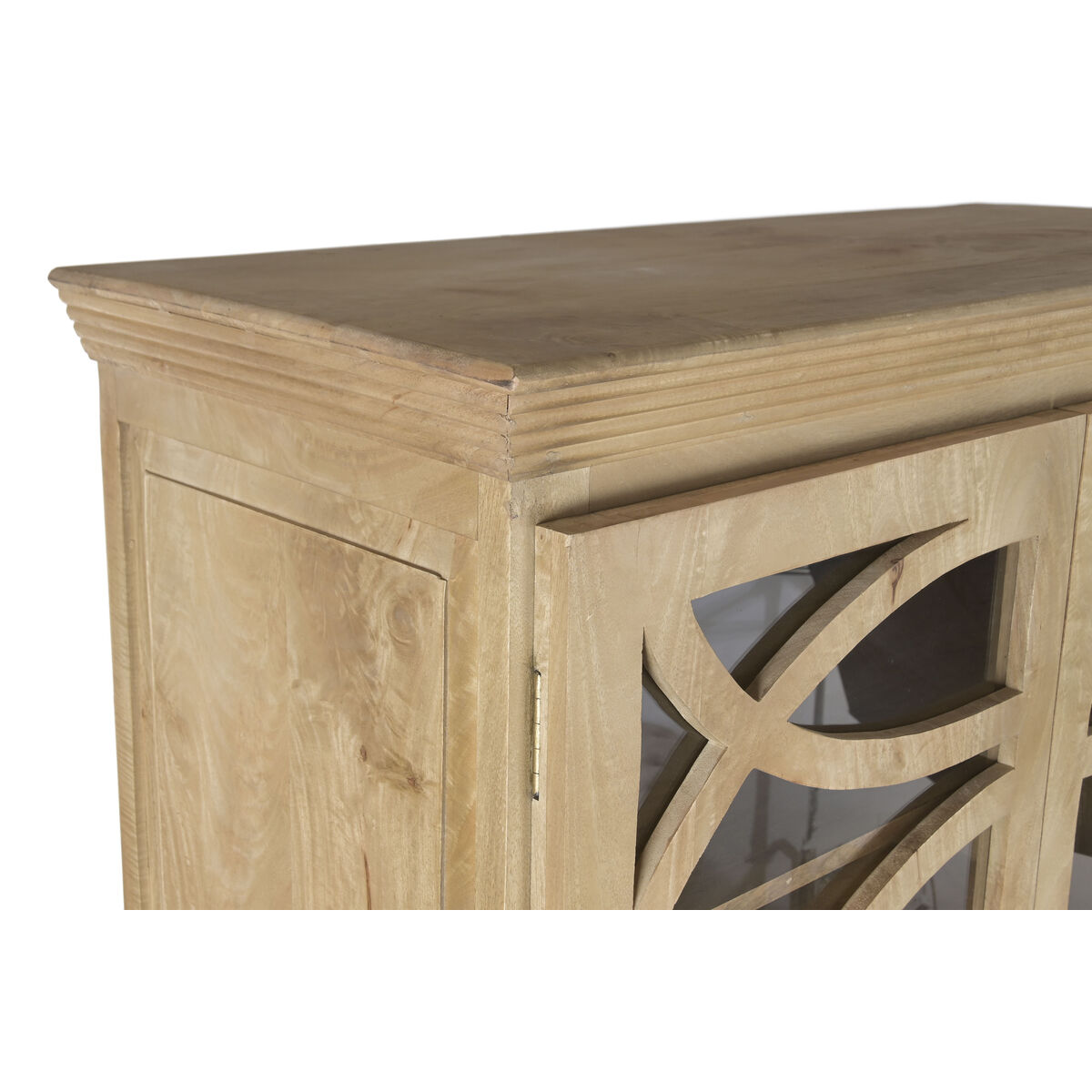 Display Stand Home ESPRIT Natural Wood Mango wood 120 x 50 x 205 cm