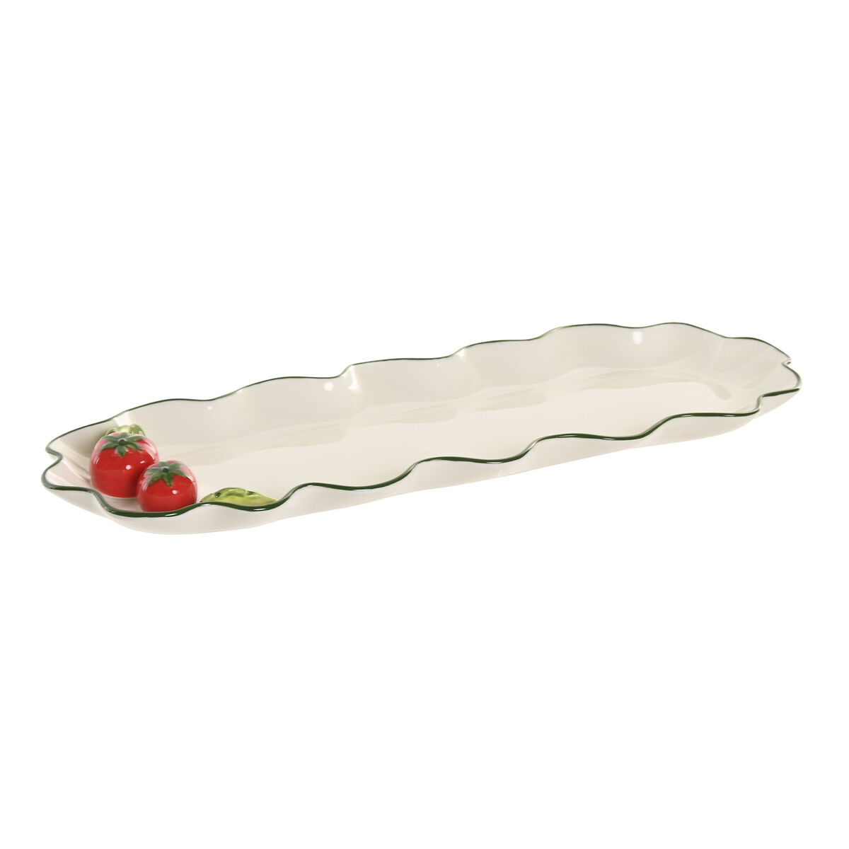 Snack tray Home ESPRIT White Red Green Snack tray Home ESPRIT White Red Green