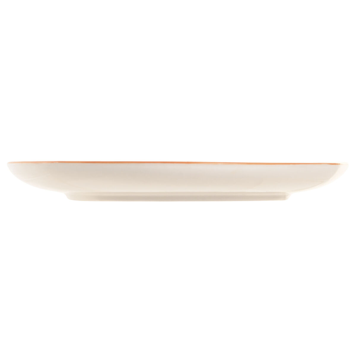 Flat Plate Home ESPRIT Yellow Blue White Orange Stoneware Lemon Mediterranean 27 X 27 X 2,7 CM (2 Units)