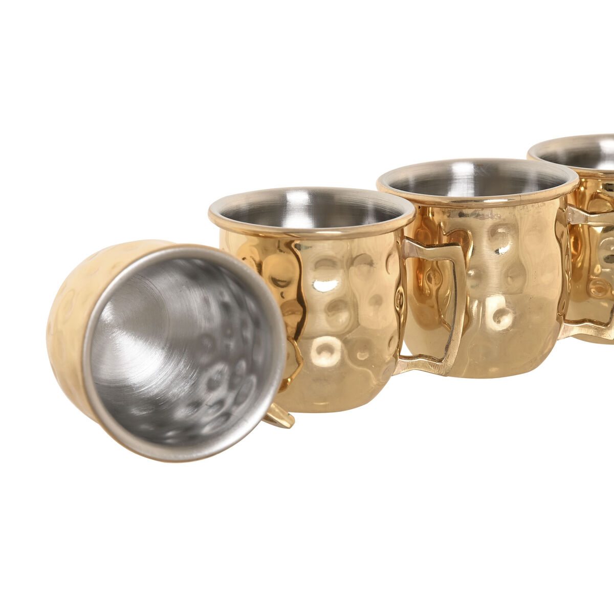 4 Piece Mug Set Home ESPRIT Golden Loft