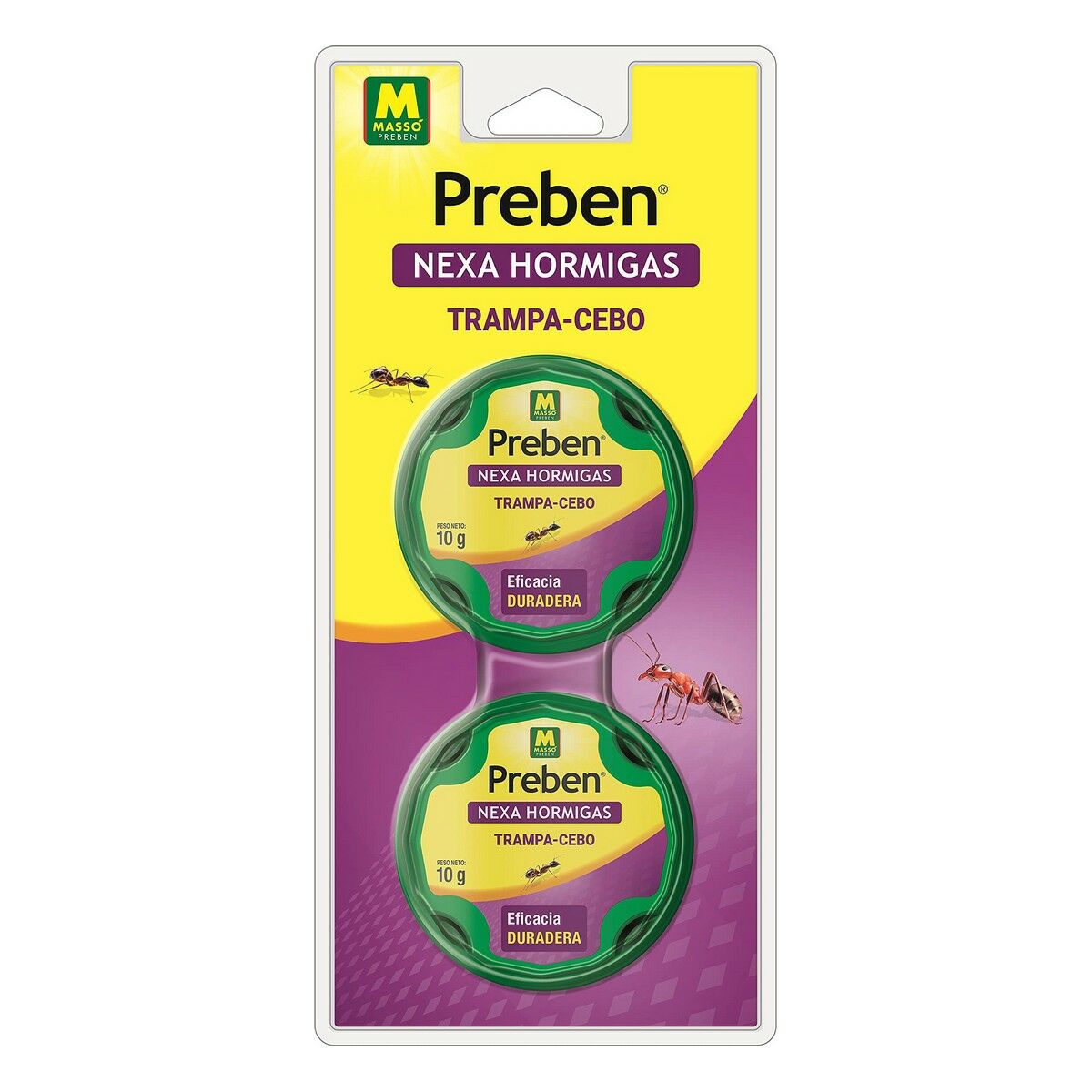 Insecticde MassÃ³ 2 x 10 g Ants