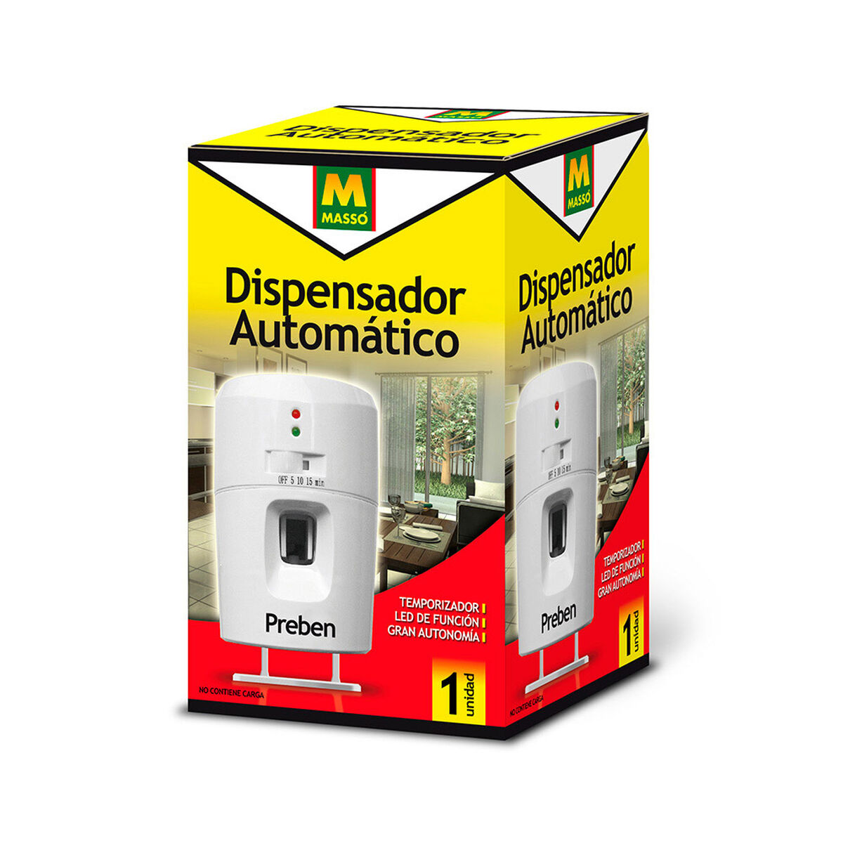 Dispenser MassÃ³ Automatic Timer Inside