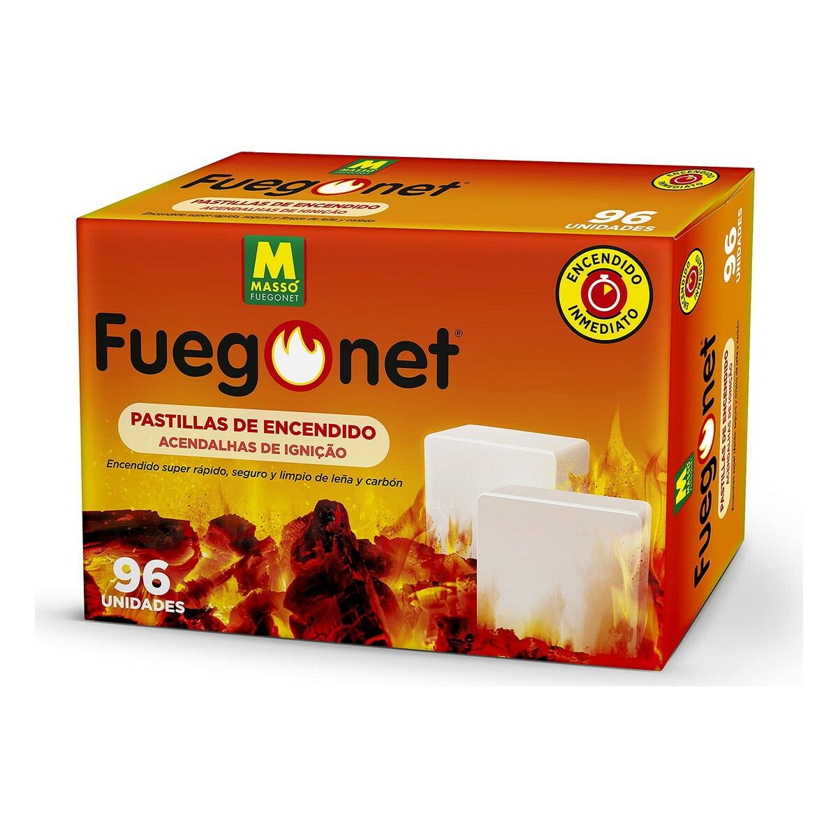 Firelighters MassÃ³ 96 Units