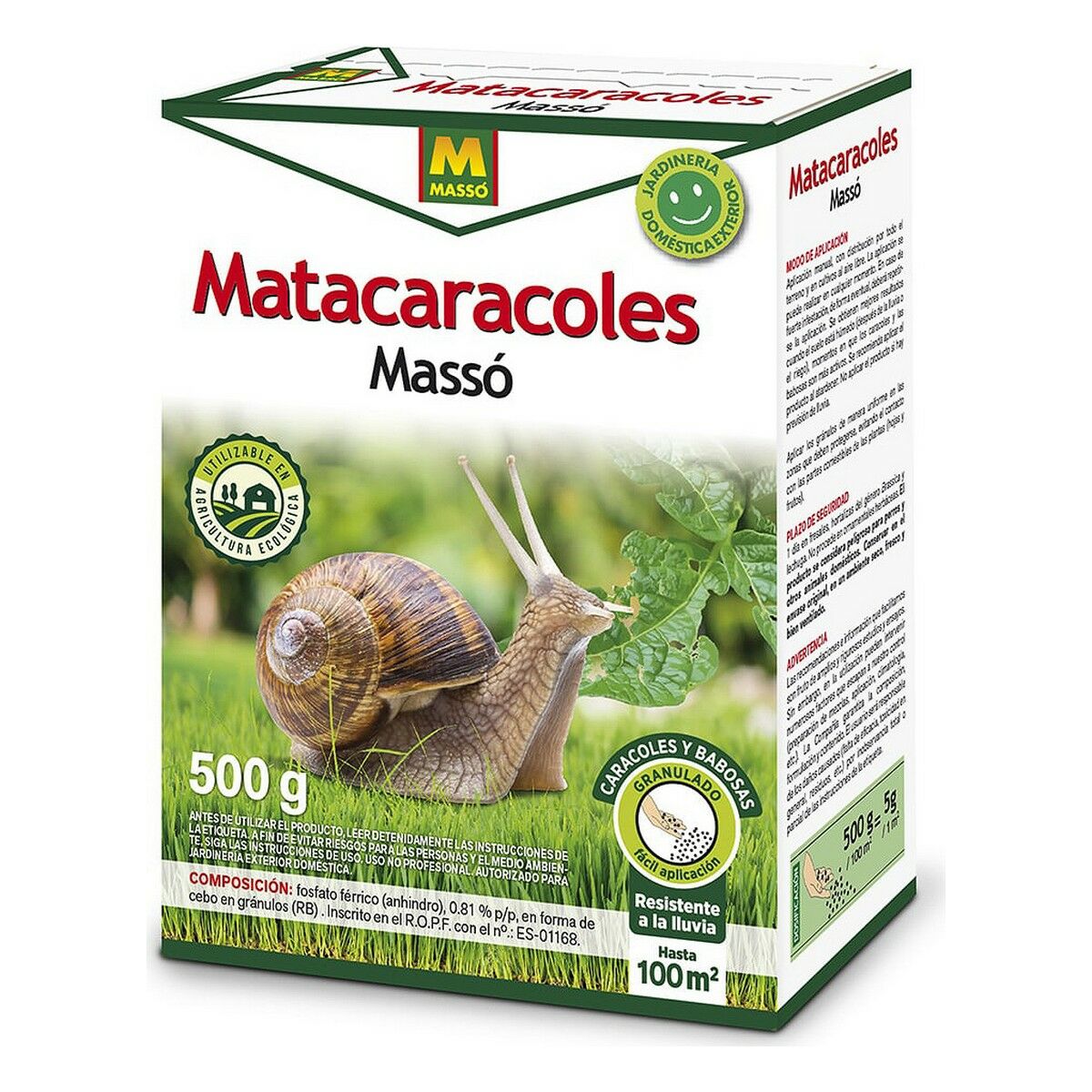 Insecticde Massó Snails or slugs 500 g Insecticde Massó Snails or slugs 500 g