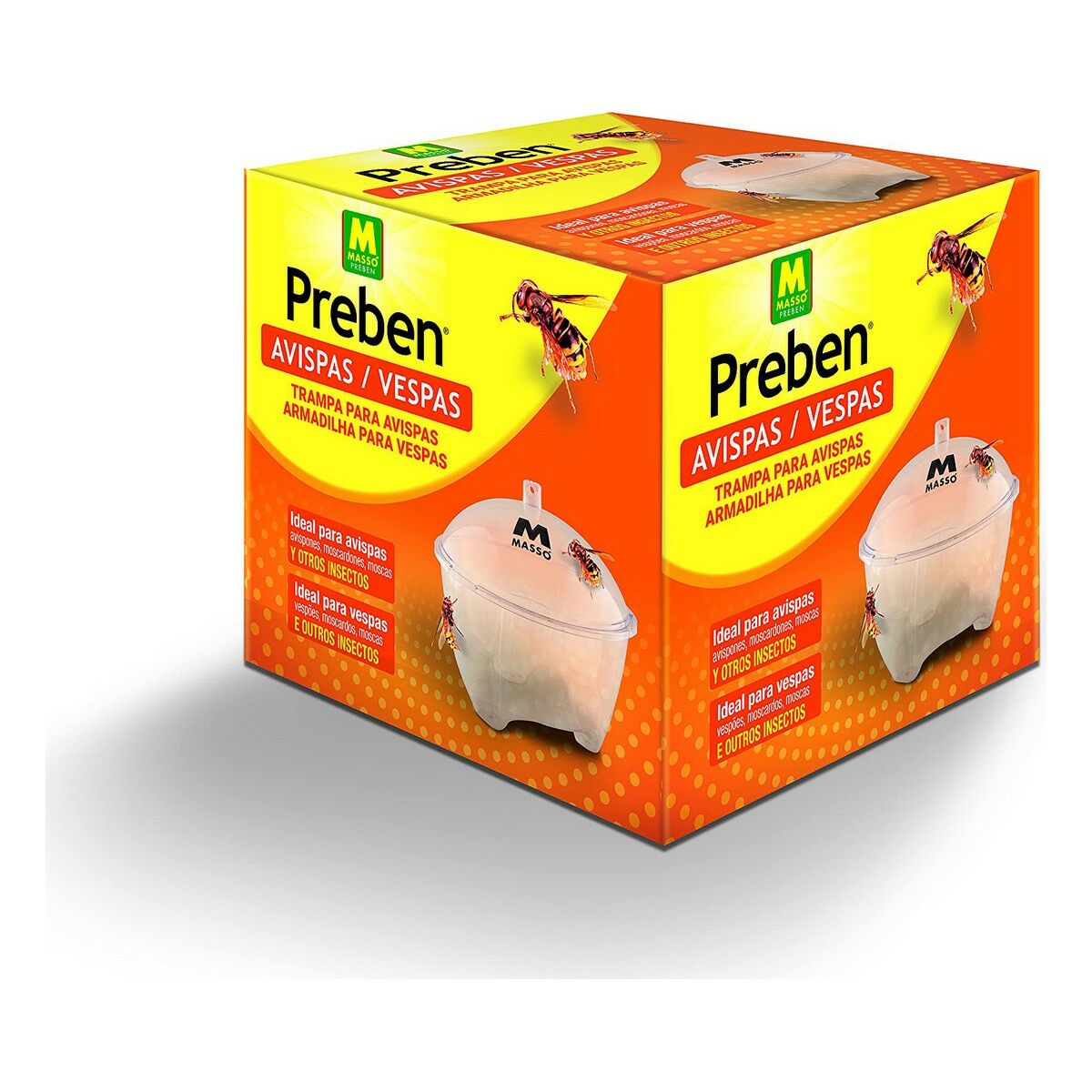 Insecticde Massó Trap Wasps 17,5 x 15,5 cm Insecticde Massó Trap Wasps 17,5 x 15,5 cm