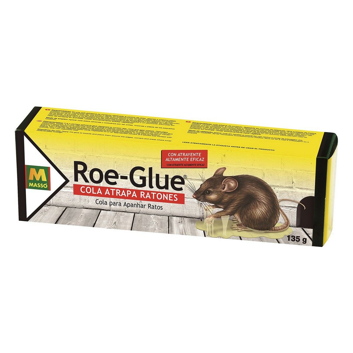 Rat Poison Mass Roe-glue 135 gr Rat Poison Mass Roe-glue 135 gr