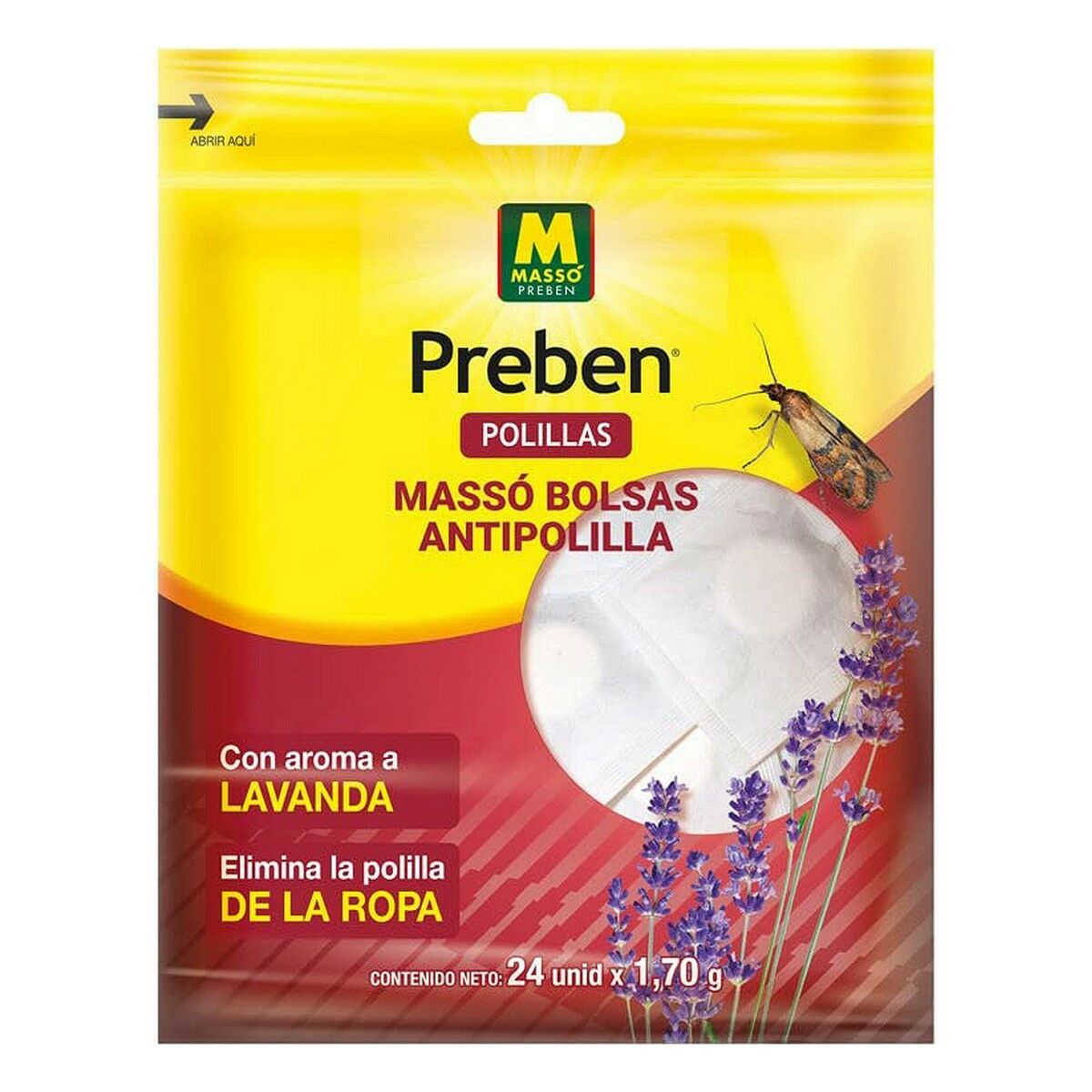 Mothproof MassÃ³ Lavendar Bag 24 Units