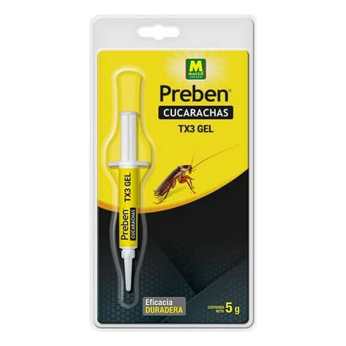 Insecticde MassÃ³ Gel Disposable syringe Cockroaches