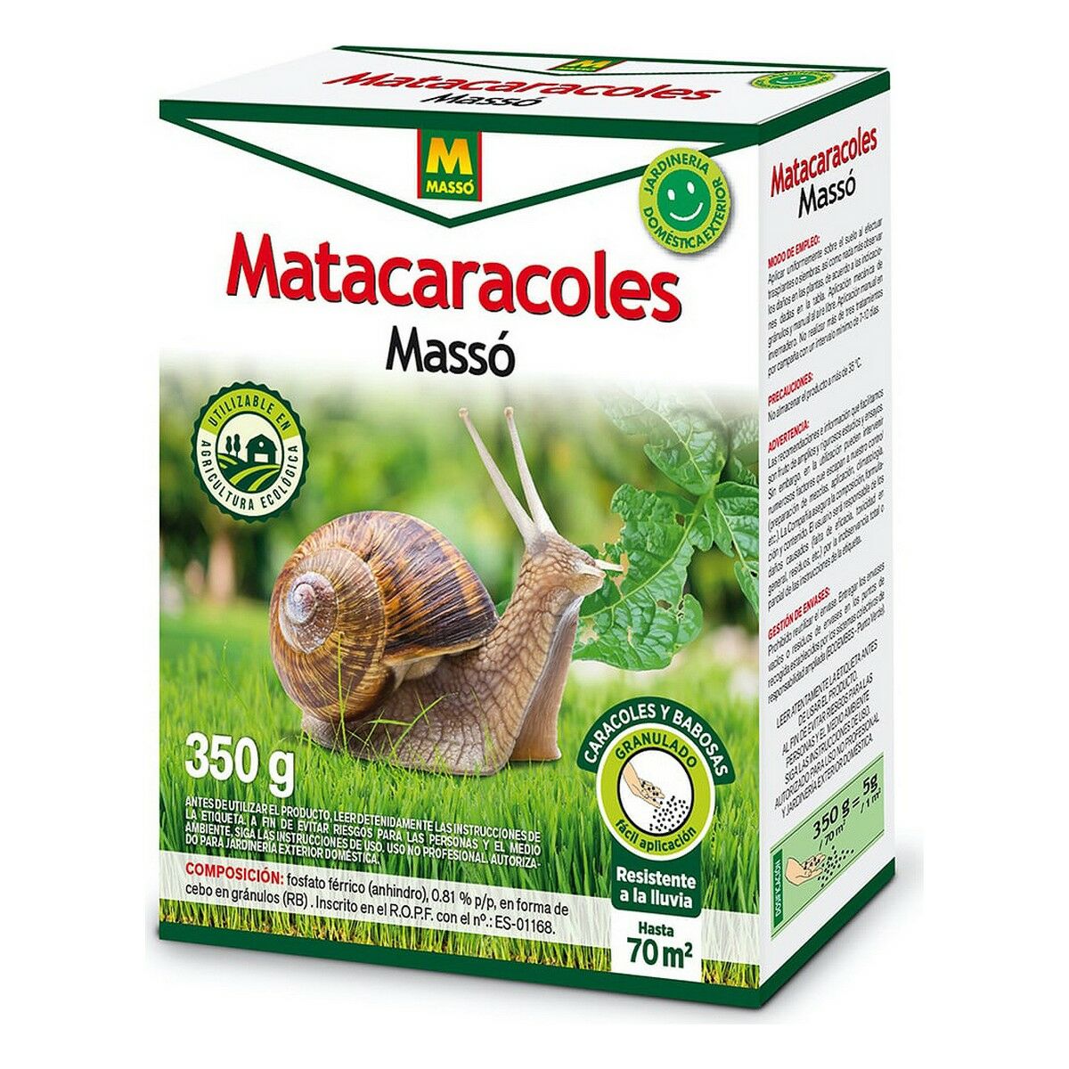 Insecticde Massó Snails or slugs 350 g Insecticde Massó Snails or slugs 350 g