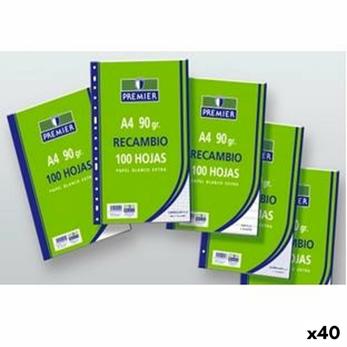 Notepad Extra white A4 100 Sheets (40 Units) Notepad Extra white A4 100 Sheets (40 Units)