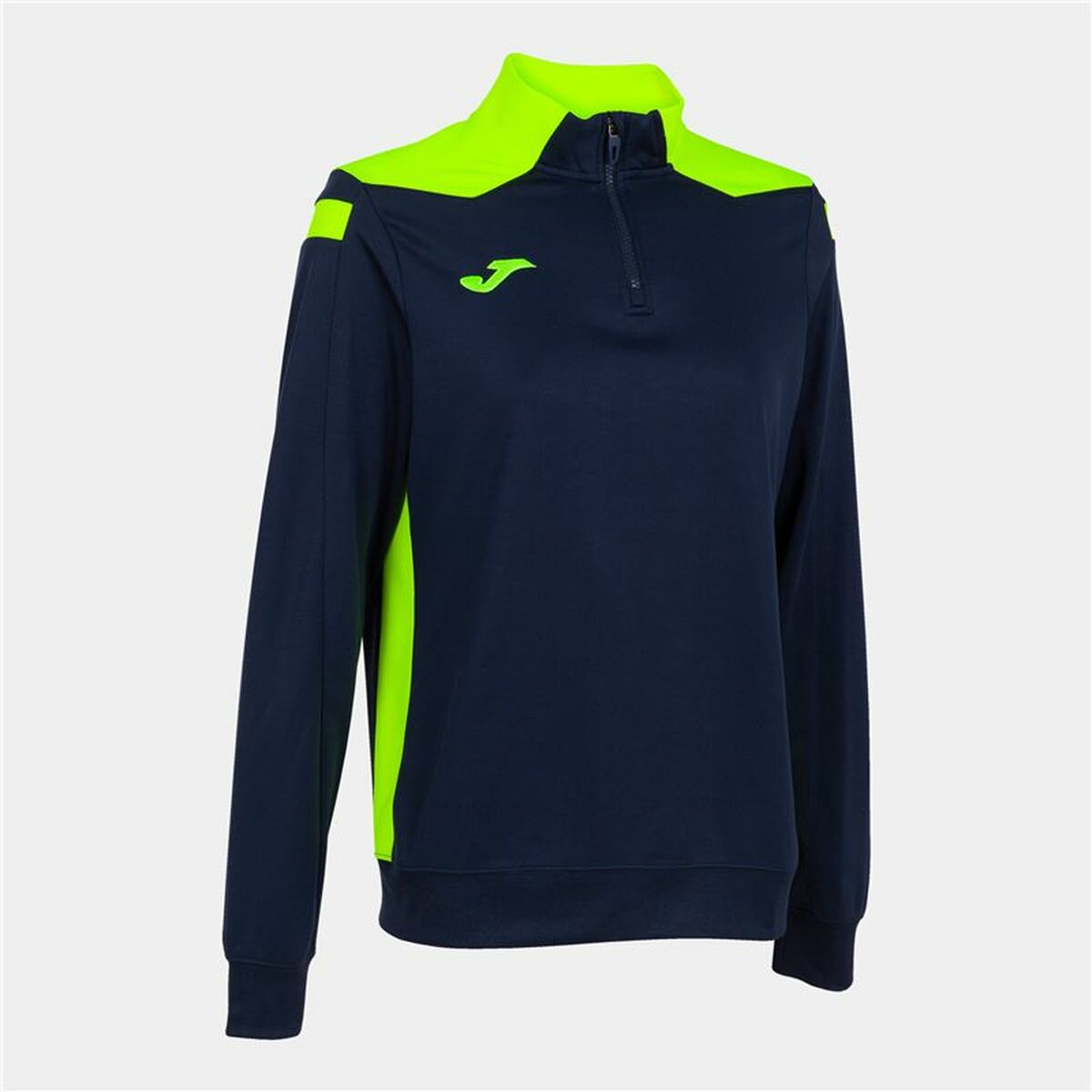 Womens Sweatshirt without Hood Joma Sport Championship VI Navy Blue