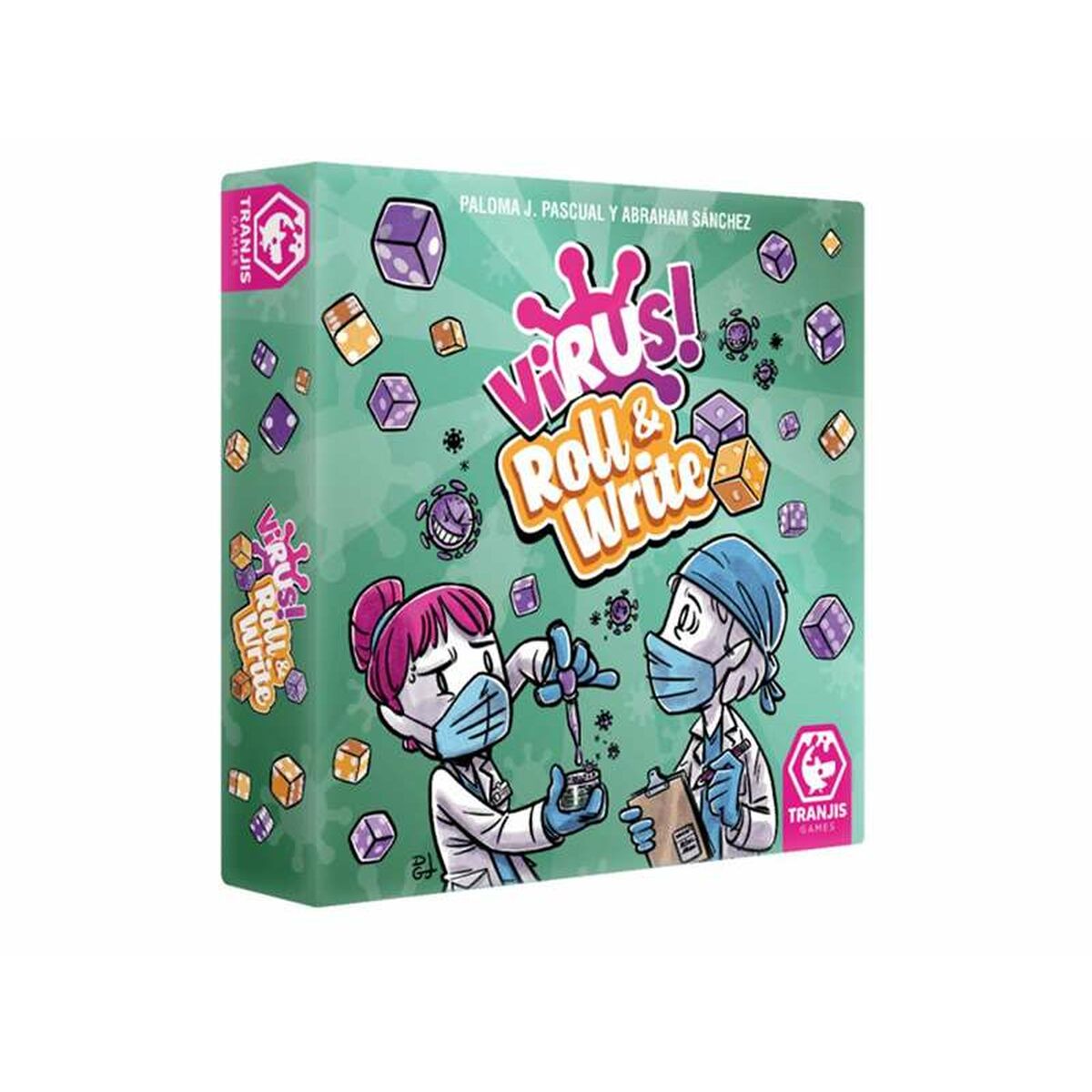 Board game Tranjis Games Virus! Roll & Write Board game Tranjis Games Virus! Roll & Write