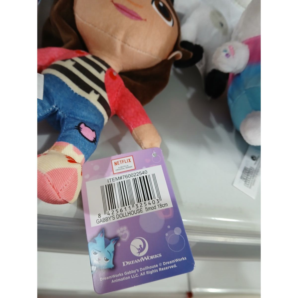 Fluffy toy Gabby’s Dollhouse 18 cm