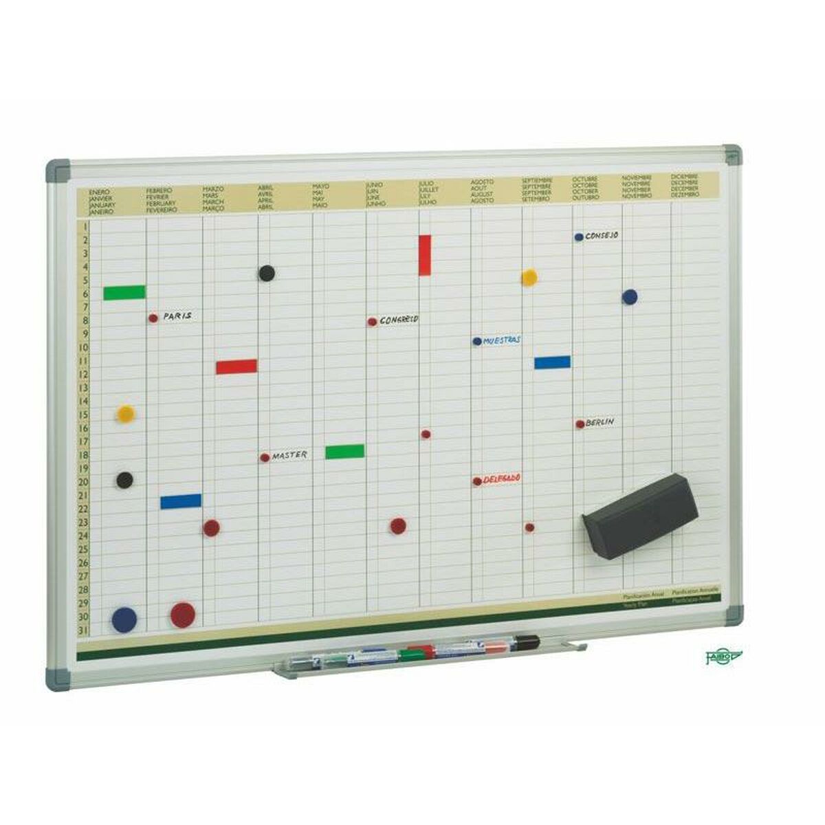Yearly planner Faibo 60 x 90 cm Yearly planner Faibo 60 x 90 cm