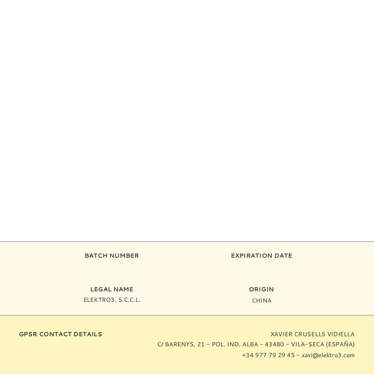Fleuron EDM 00961 33981 White Replacement