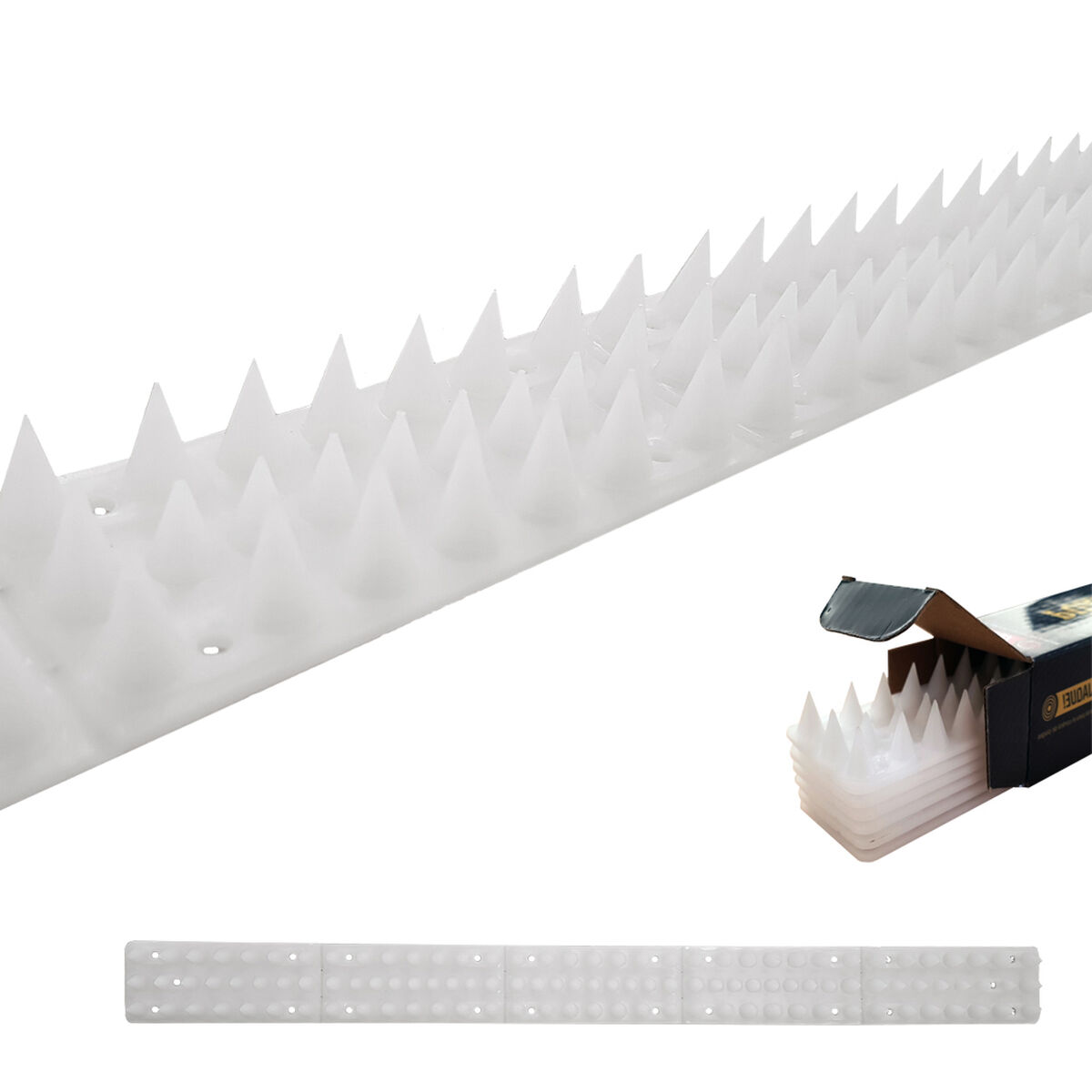 Safety barrier Cats 50 x 4,5 cm Grey 6 Pieces Safety barrier Cats 50 x 4,5 cm Grey 6 Pieces