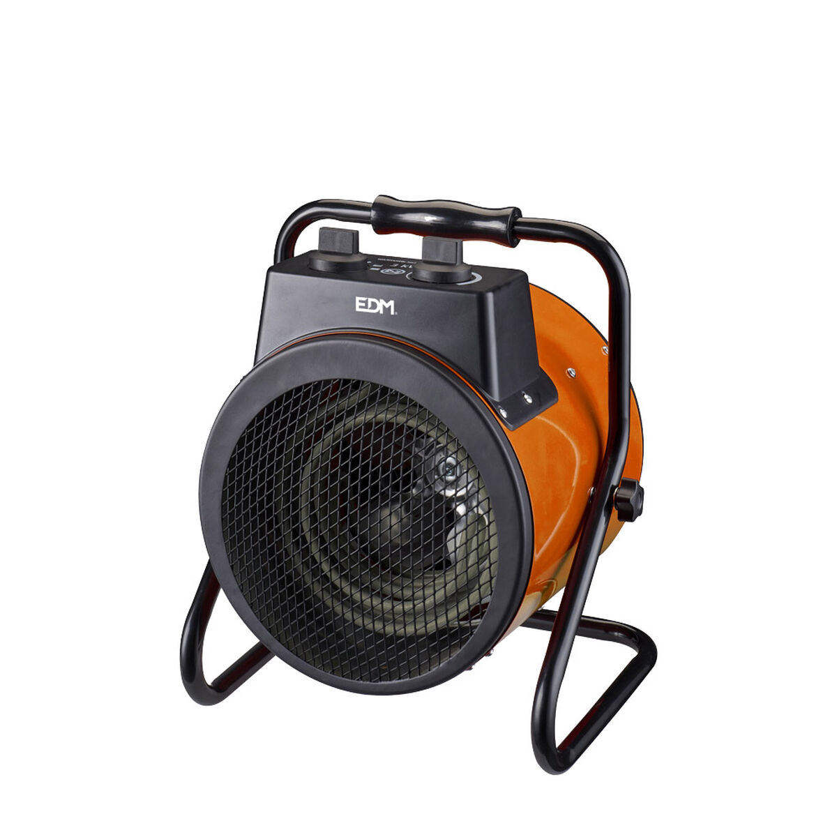 Industrial Heater EDM 07098 Black Orange 1500 W 3000 W Industrial Heater EDM 07098 Black Orange 1500 W 3000 W