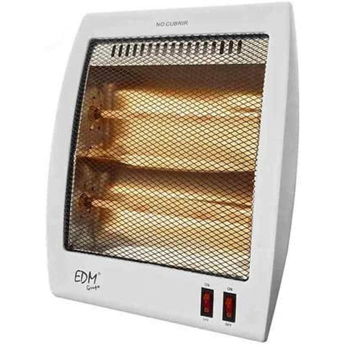 Quartz Heater EDM 07109 07109 White 1000 W Quartz Heater EDM 07109 07109 White 1000 W