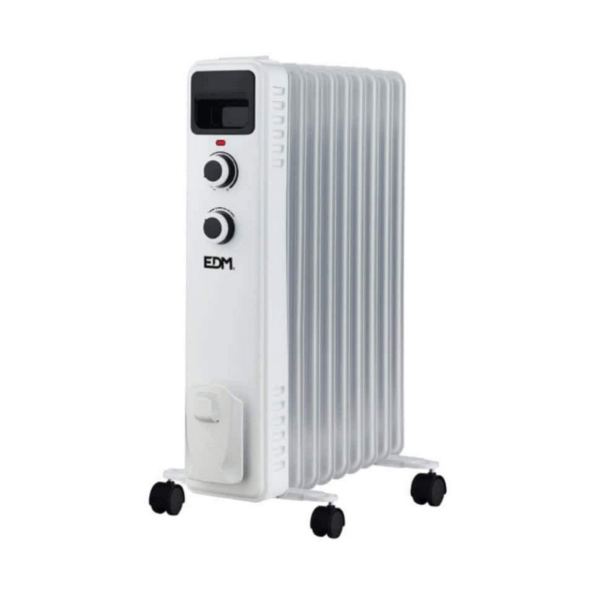 Oil-filled Radiator (9 chamber) EDM 07124 07124 White 2000 W Oil-filled Radiator (9 chamber) EDM 07124 07124 White 2000 W