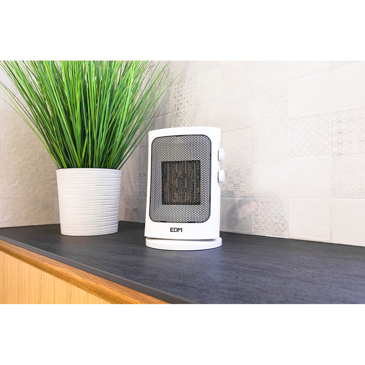 Vertical Heater EDM 07186 Grey 1000 – 1500 W Oscillation