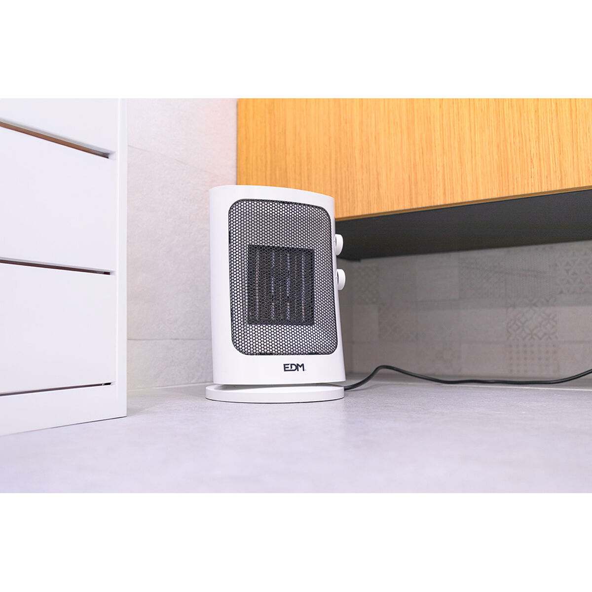 Vertical Heater EDM 07186 Grey 1000 – 1500 W Oscillation