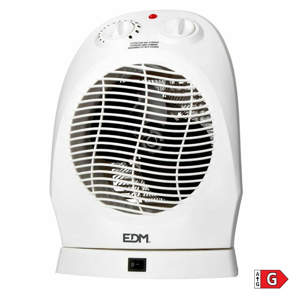 Heater EDM 07202 07202 White 1000-2000 W 1000 – 2000 W