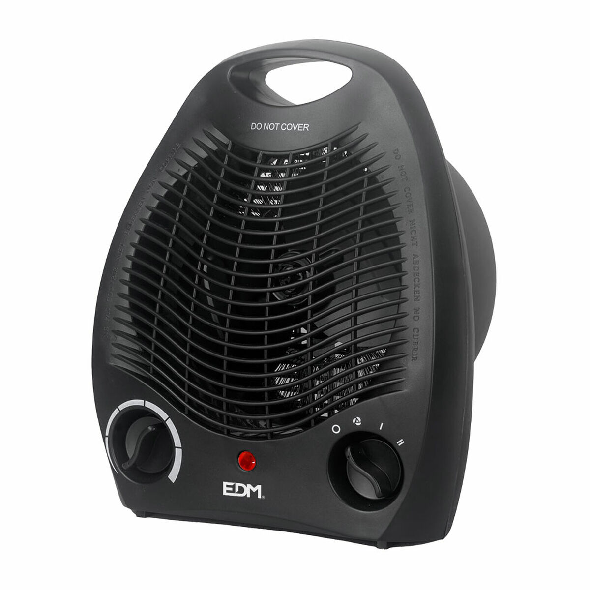 Portable Mini Electric Heater EDM 07220 Black 1000 – 2000 W