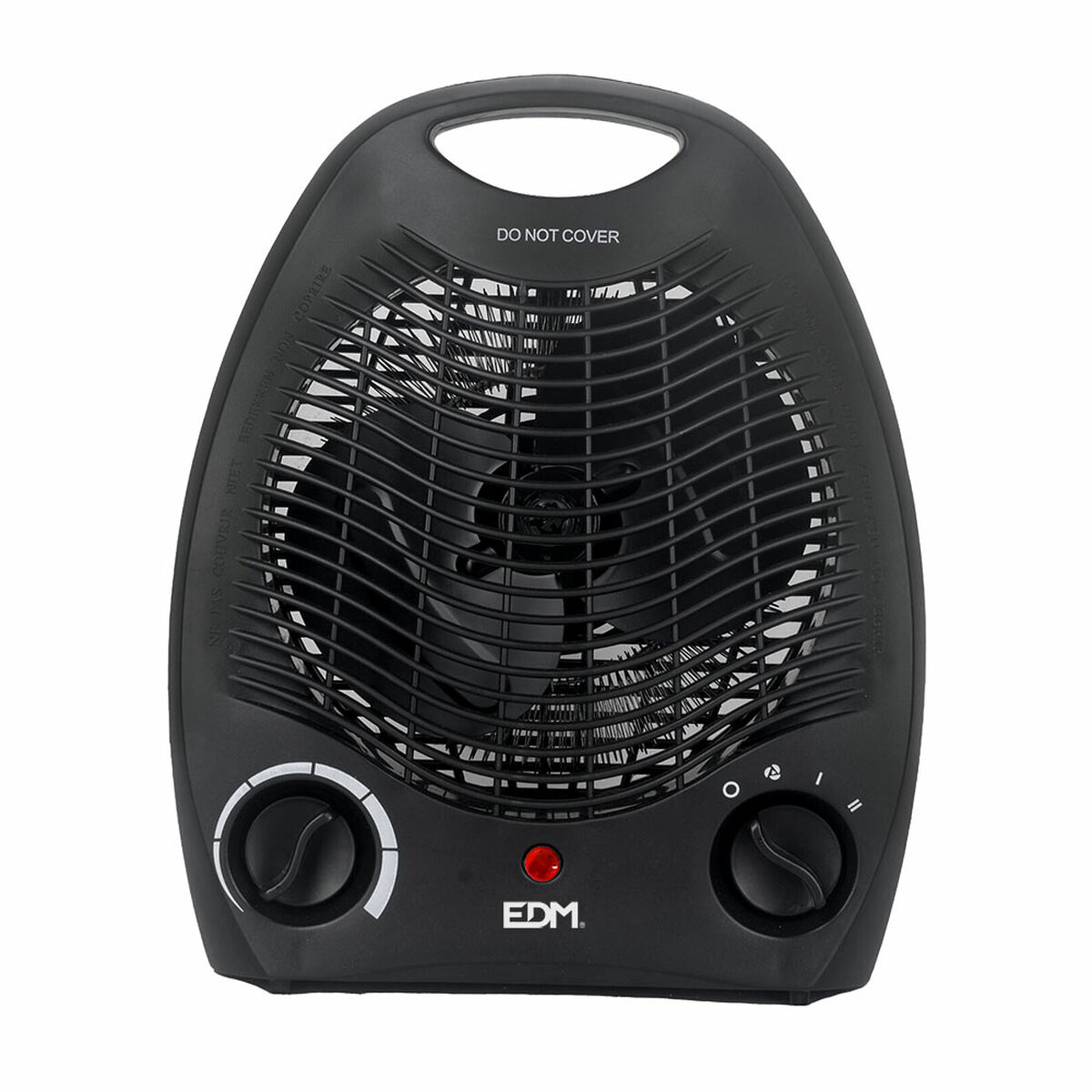Portable Mini Electric Heater EDM 07220 Black 1000 – 2000 W