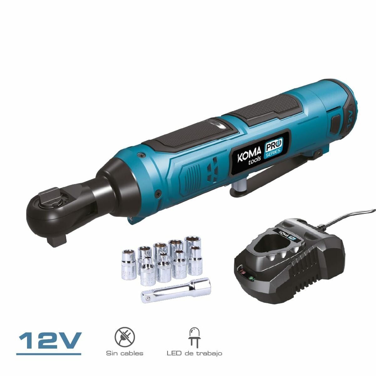 Ratchet Set Koma Tools 8-19 mm