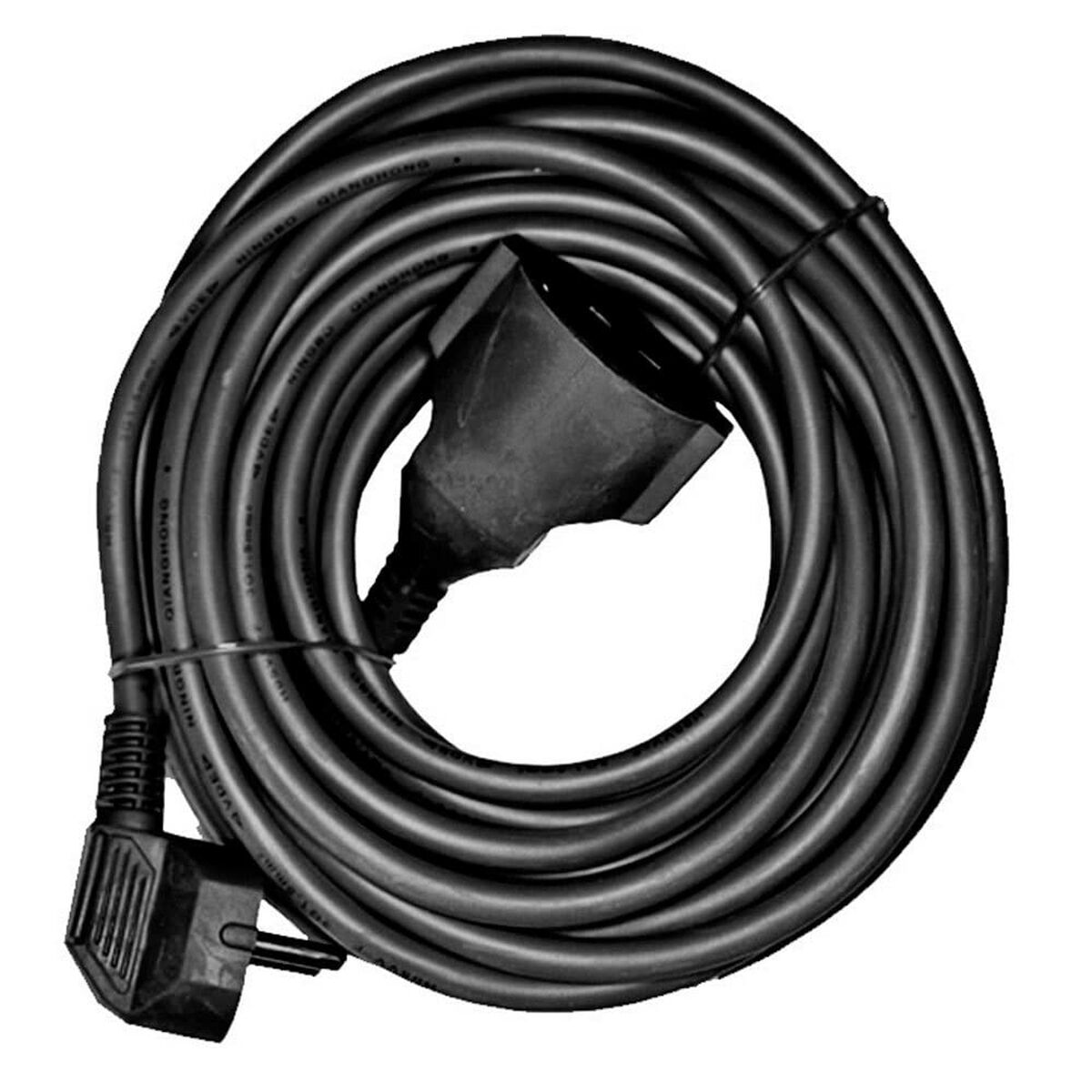 Extension Lead EDM 23604 Black Flexible Extension Lead EDM 23604 Black Flexible