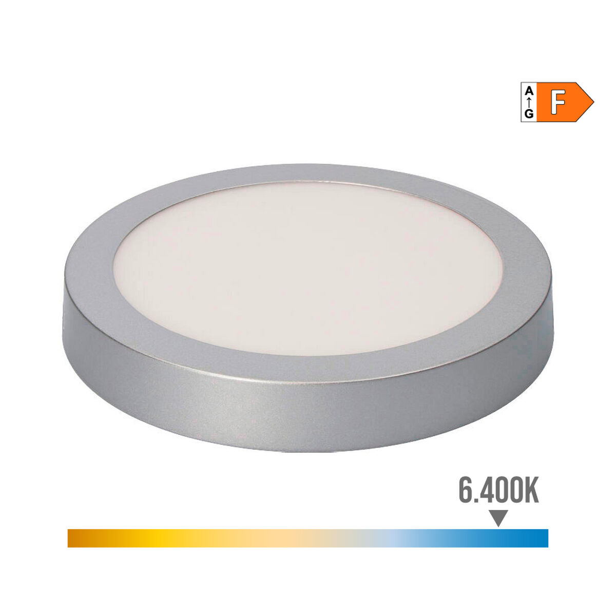 Ceiling Light EDM 31596 Aluminium Plastic 20 W Ã 22,5 x 4 cm (6400 K)