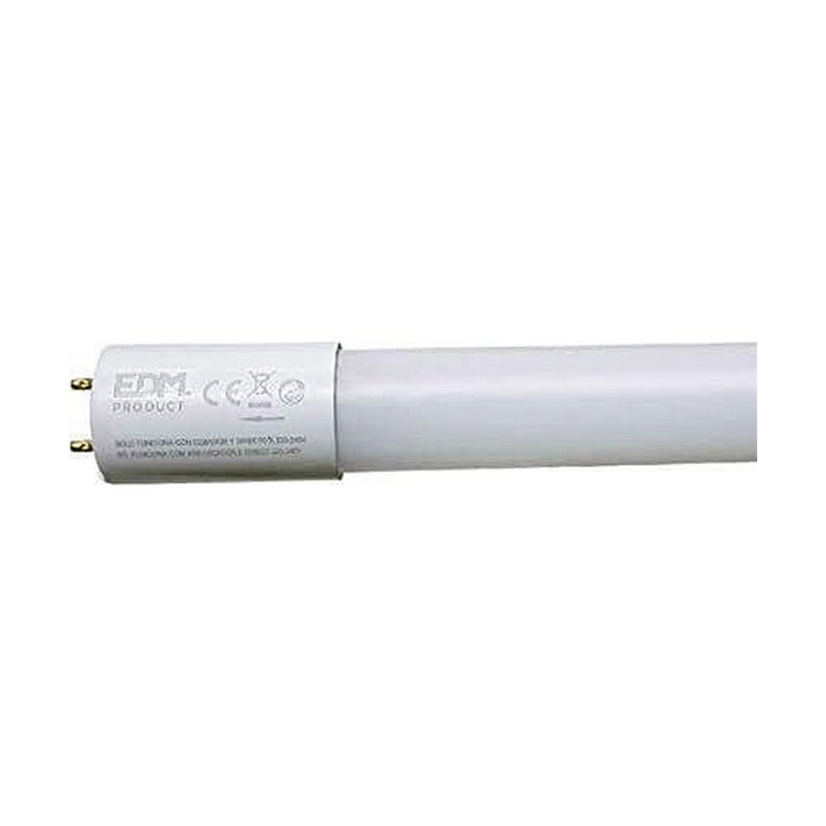 LED Tube EDM 31197 F 18 W 9 W G13 T8 900 Lm Ø 2,6 x 60 cm (4000 K)