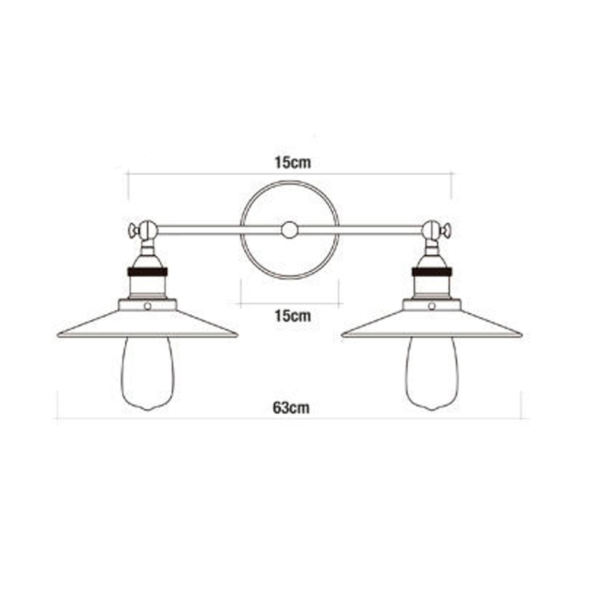 Wall Light EDM 32109 60 W