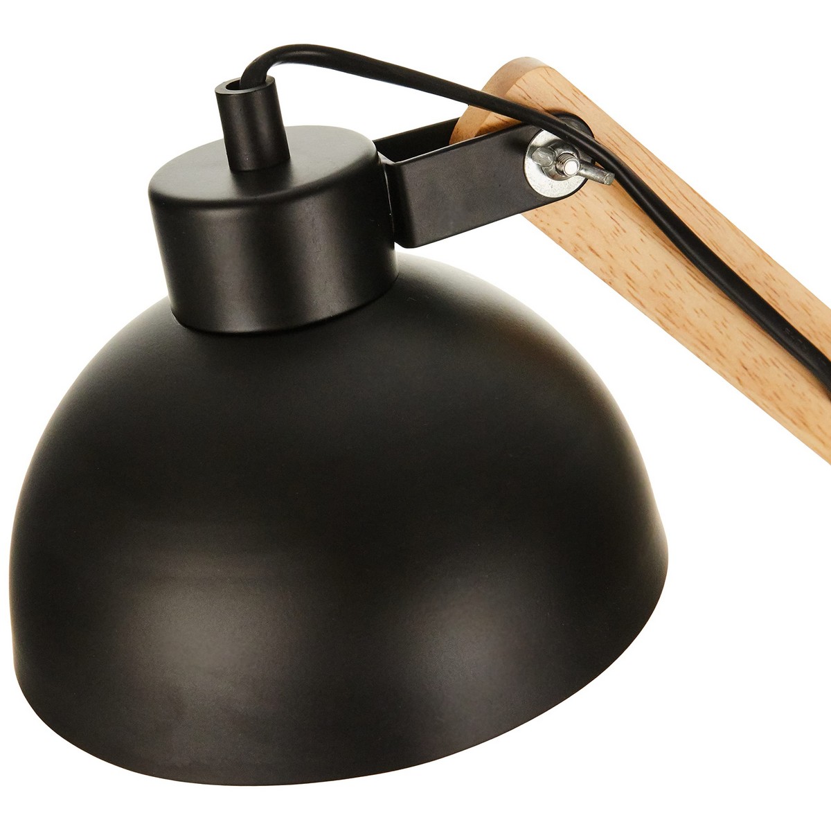 Flexo/Desk lamp EDM 32116 Black Wood Metal 60 W E27 Ã 16 x 52 cm Ã 16 x 53 cm