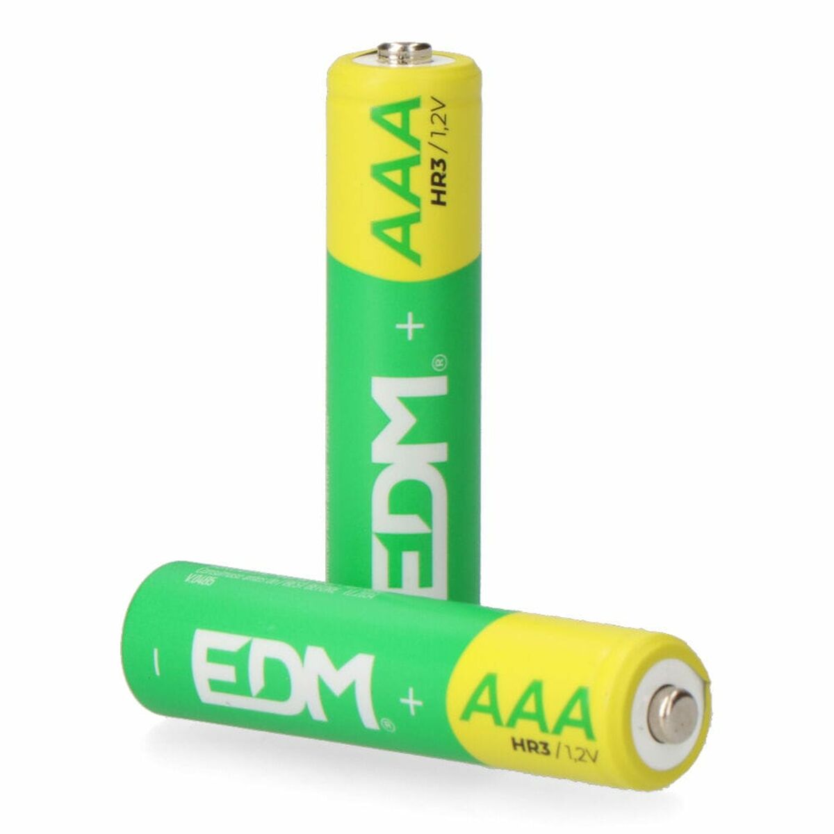Rechargeable Batteries EDM 38722 eco-series aaa – hr03 950ma 950 mAh 1,2 V AAA R03 Rechargeable Batteries (2 Units)