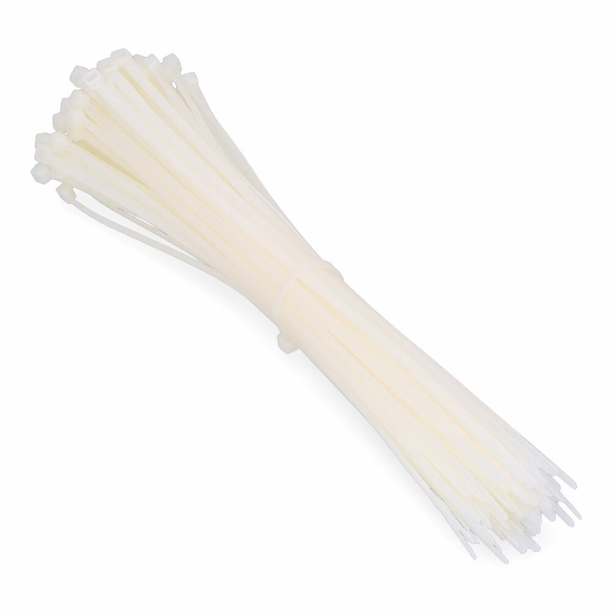 Nylon Cable Ties EDM 48303 White Natural 300 x 4,8 mm (100 Units)