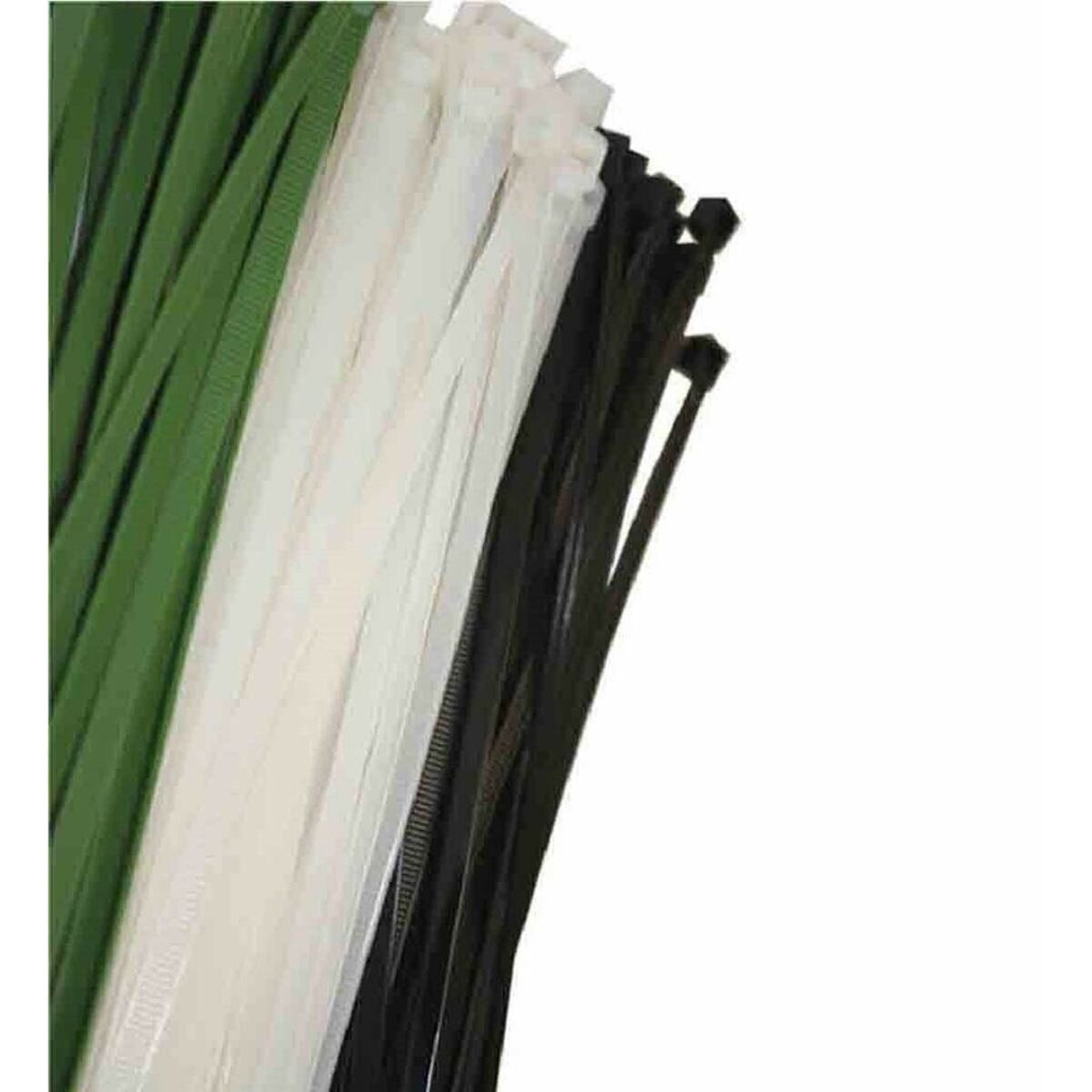 Nylon Cable Ties EDM 48322 Green 380 x 4,8 mm (100 Units)