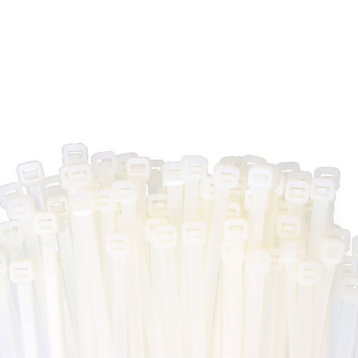 Nylon Cable Ties EDM 48325 White Natural 250 x 4,8 mm (100 Units)
