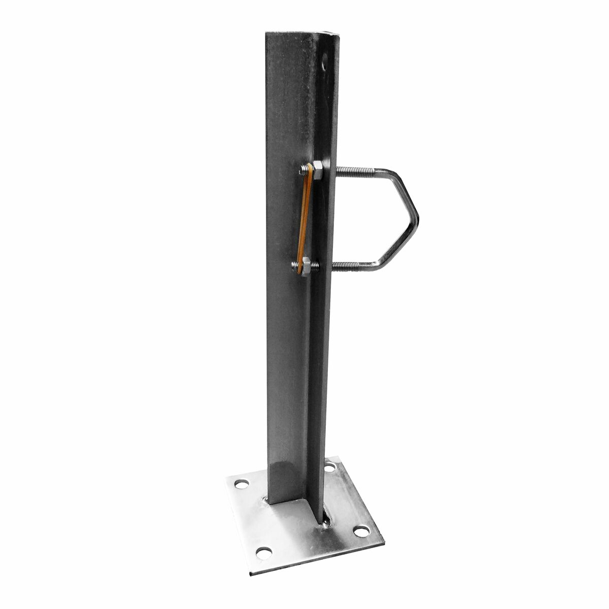 Wall Bracket TELEVES Flagpole L-shaped 30 cm Galvanised Steel Wall Bracket TELEVES Flagpole L-shaped 30 cm Galvanised Steel