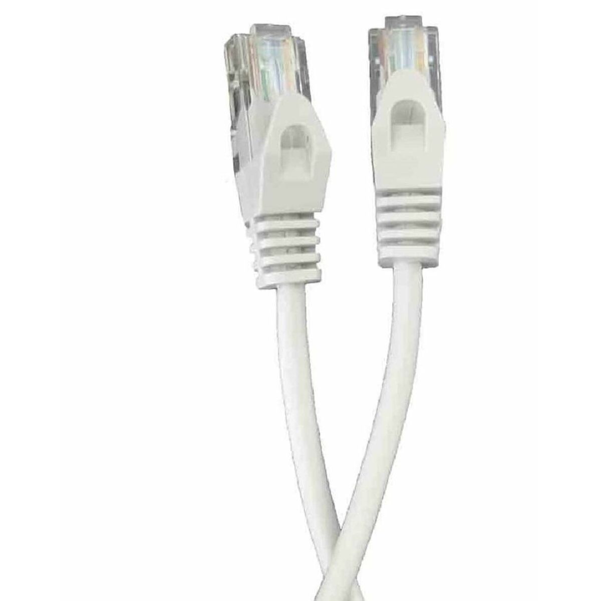 UTP Category 5e Rigid Network Cable EDM 56021 White Grey UTP Category 5e Rigid Network Cable EDM 56021 White Grey
