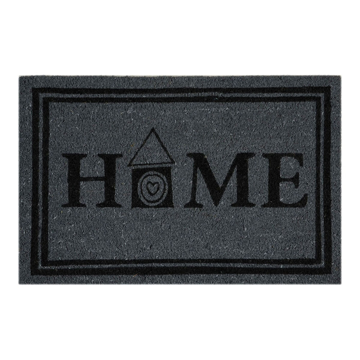 Doormat EDM 74766 Grey 60 x 40 cm Rectangular