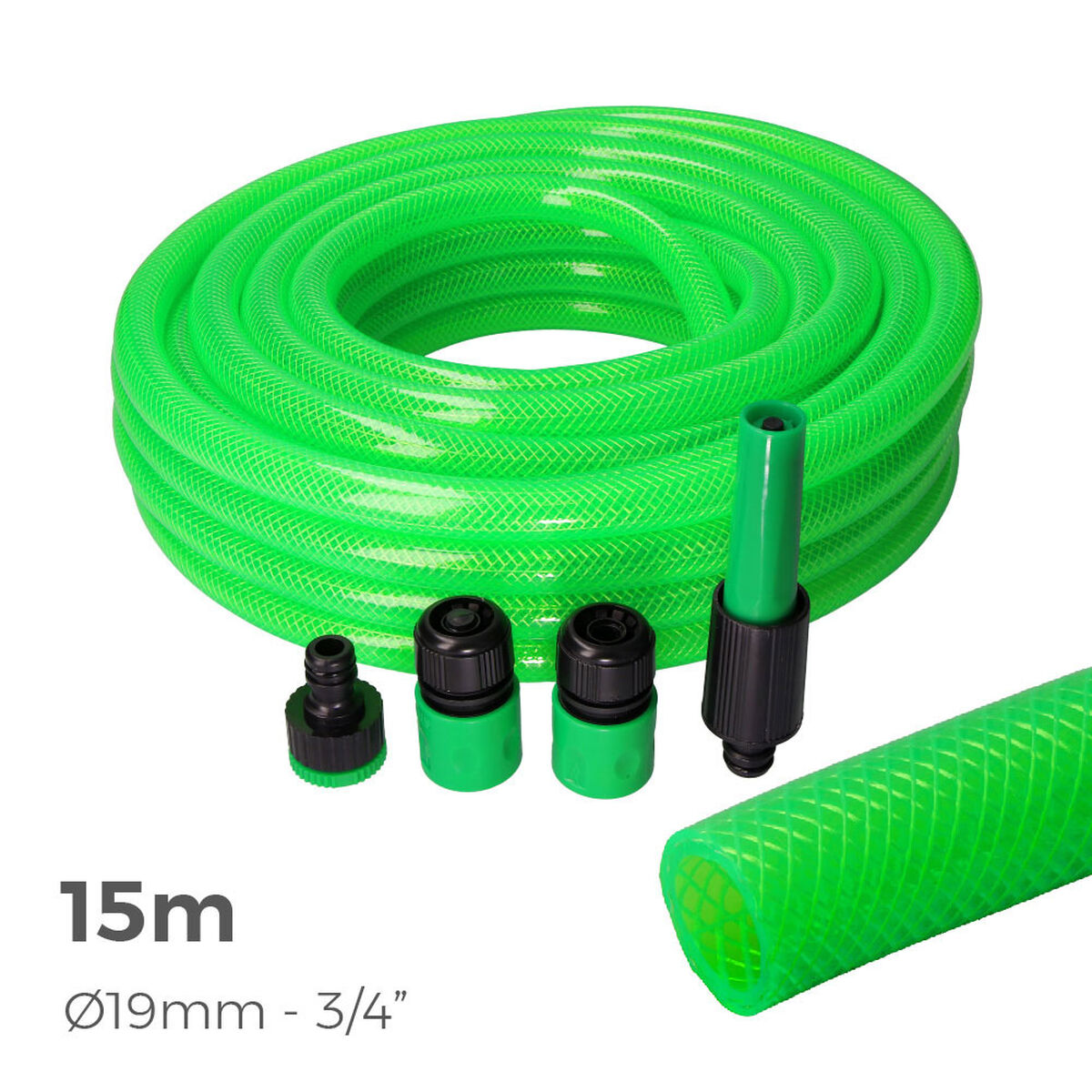 Hose EDM 74064 PVC Ø 25 mm (15 m) (5 Units)