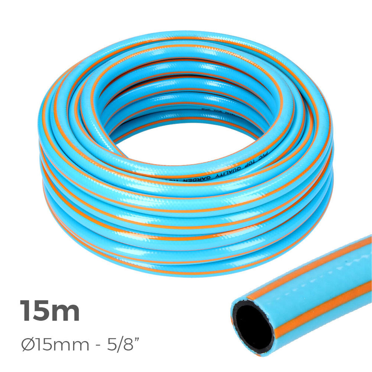 Hose EDM 74080 Profesional PVC 5/8″ Ø 20 mm (15 m)
