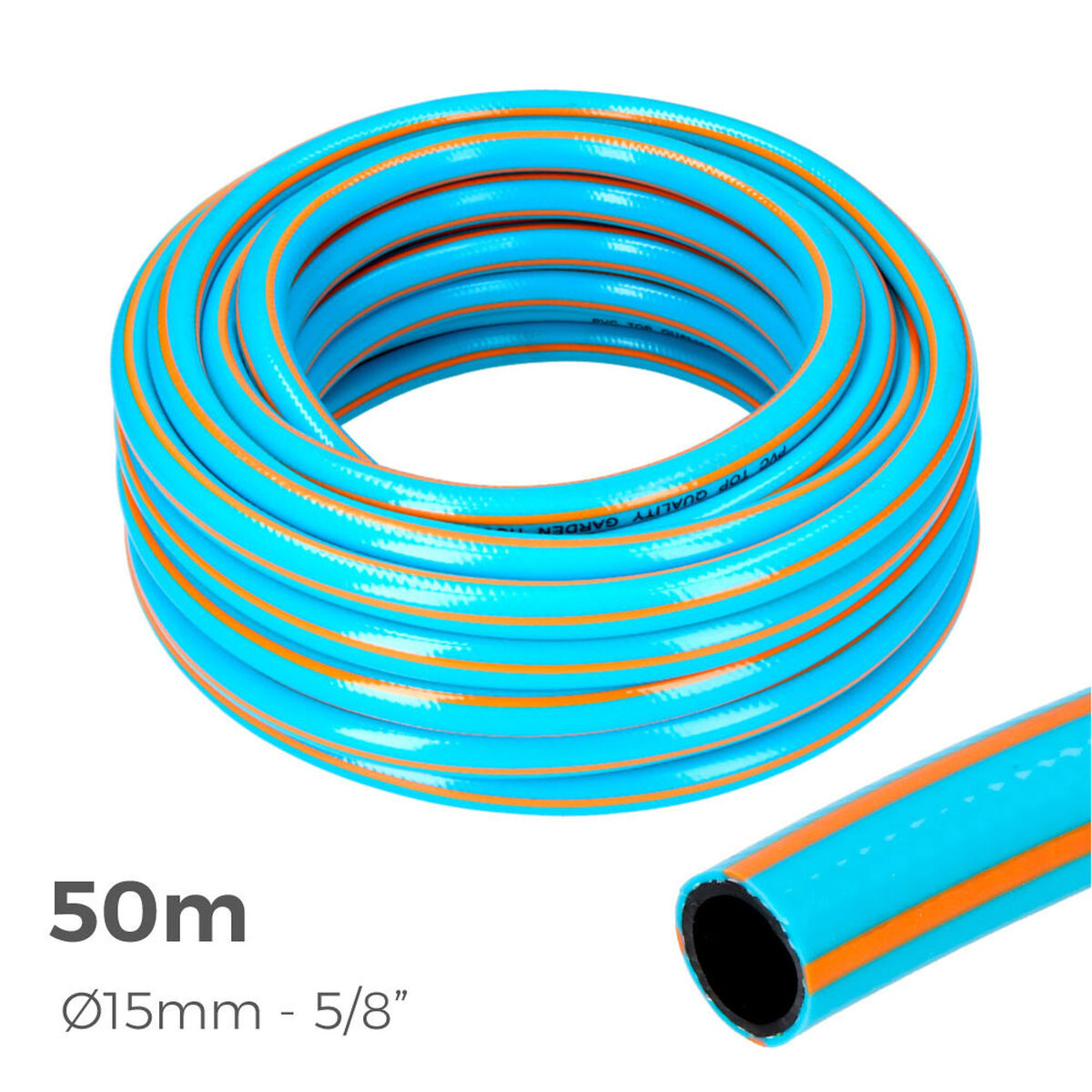 Hose EDM 74082 PVC 5/8″ Ø 20 mm Professional (50 m)